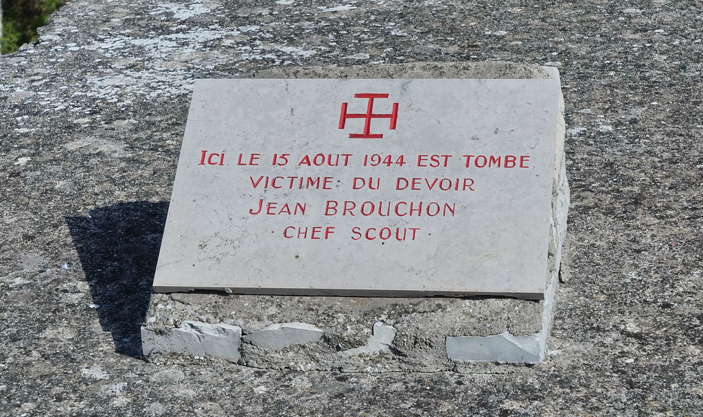 Plaque pour Jean Brouchon