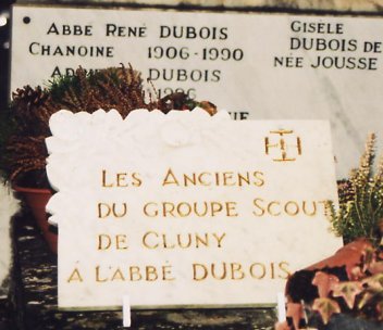 Tombe de l'abbé DUBOIS