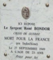 Tombe de René Bondor 