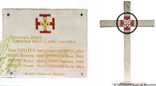 Plaque du clan N.D. de la Marne