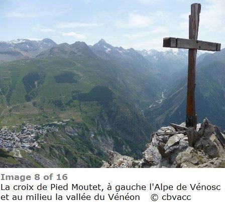 Croix des Scouts au sommet du Pied Moutet