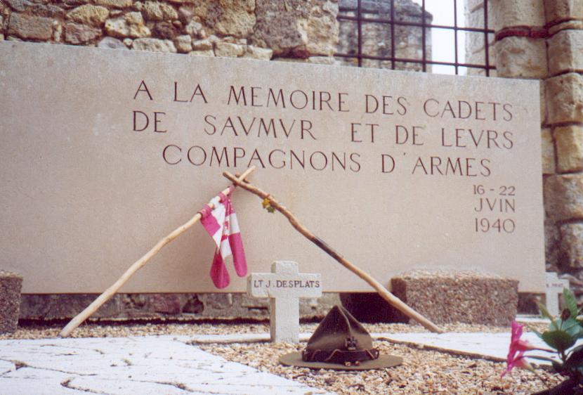 Stèle des cadets de Saumur