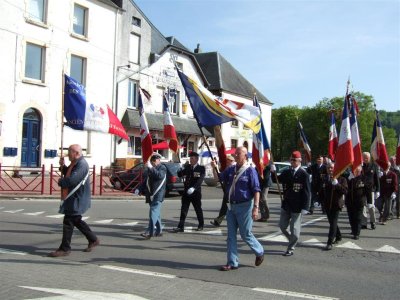 Arrivée des Drapeaux en 2008